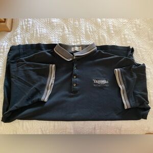 Triumph Black Polo Shirt with Gray Accents XXL